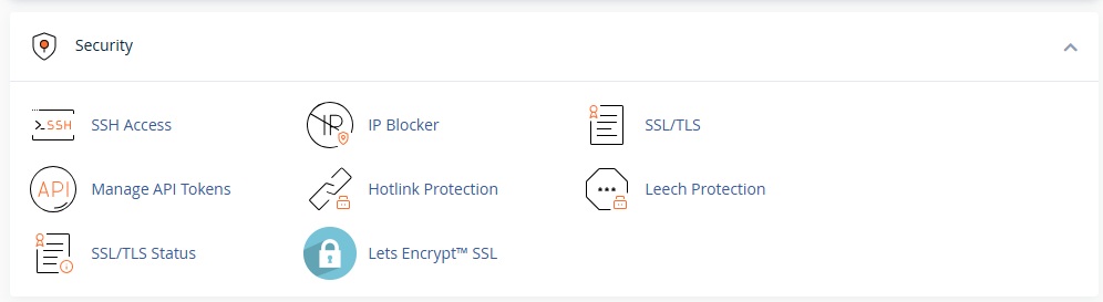 Cpanel Güvenlik Ayarları